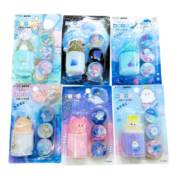 幽幽家族 貼紙印章機 印章機 貼紙 手帳貼紙 手帳 文具 裝飾貼 裝飾 貼紙補充包 可愛文具 貼紙機 貼紙印章