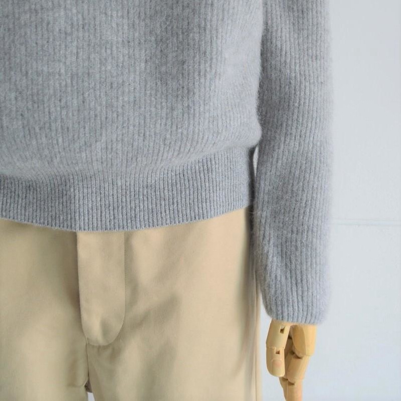 BATONER｜バトナー Cashmere fox V-neck/BN-19FL-035 | LINEブランド  