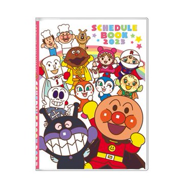 【震撼精品百貨】2023年 掛曆/年曆/手帳~麵包超人_Anpanman~ 麵包超人 2023 B6年曆手帳本-白*68644