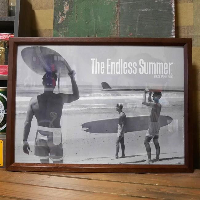 The Endless Summer インテリアピクチャー ポスター エンドレスサマー フレーム付