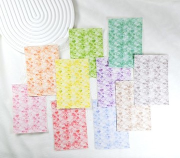 心形散景描圖紙