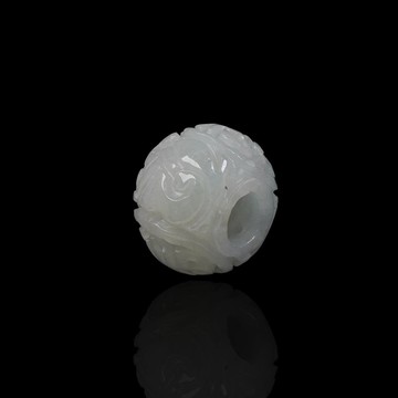 【萬事亨通】雕花翡翠如意路路通項鍊| 天然緬甸玉翡翠A貨 | 送禮