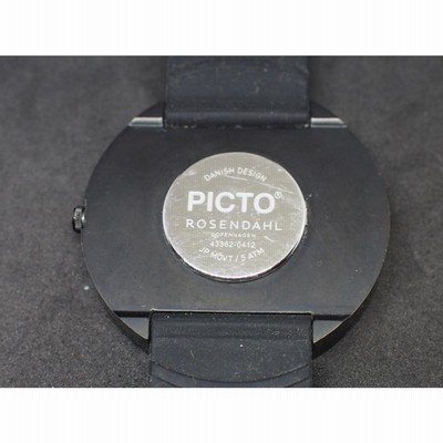 中古 電池交換済 ピクト ローゼンダール PICTO ROSENDAHL DANISH