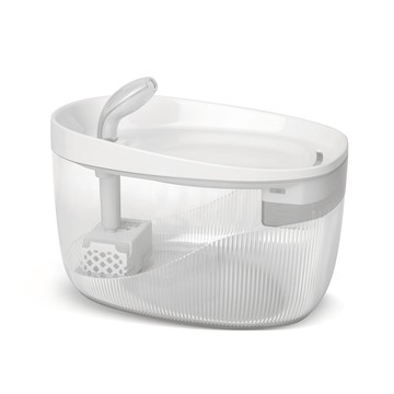 Petmii小鯨魚智能飲水機(白色 USB插電款)加贈四片濾