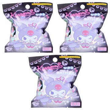 Santan Sanrio 三麗鷗 庫洛米沐浴球 發光玩具  75g  3件