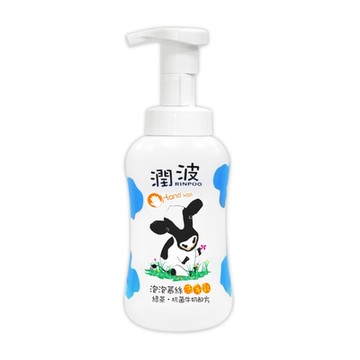 潤波 綠茶抗菌牛奶泡泡慕絲洗手乳300ml