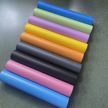 瑜伽柱 健身用品 泡沫轴初学者实心磨砂面肌肉放松专业滚轴瑜伽柱按摩健身浮点柱棒【CM23627】