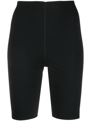 Wolford - high-waisted biker shorts - women - Spandex/Elastane/Polyamide - XS - Black