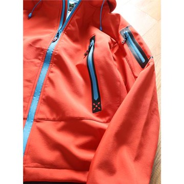 保暖外套壓膠拉鏈加絨連帽防風