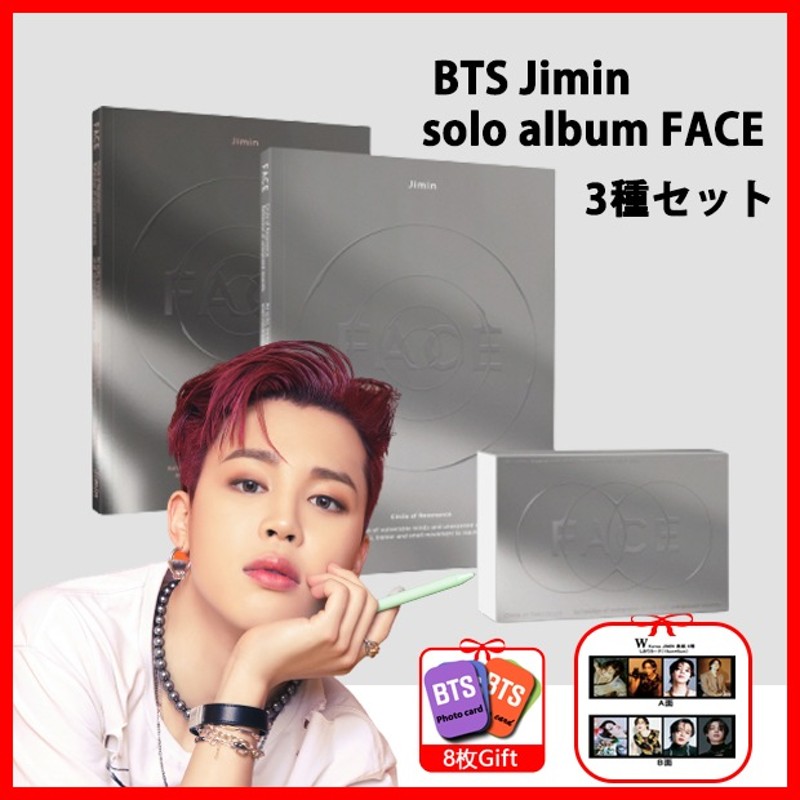 公式＋当店特典】Jimin (BTS) solo Albums [FACE] 3種 (Photo book ver ...