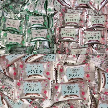 【粿女兒商行】🔥現貨 桂花薄荷風味糖 梔子花薄荷風味糖  櫻花薄荷風味糖 清涼口氣 清新