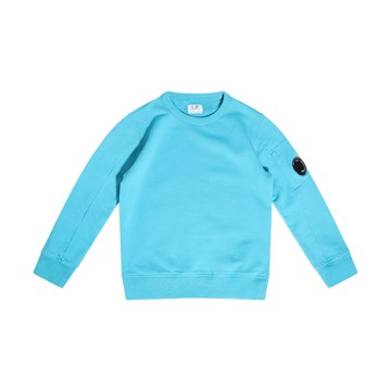 Cp Company - Turquoise Cotton Sweatshirt