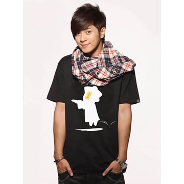 夏季男士短袖t恤衫情侶裝全棉潮牌ins純棉重磅寬松男生小僵尸衣服