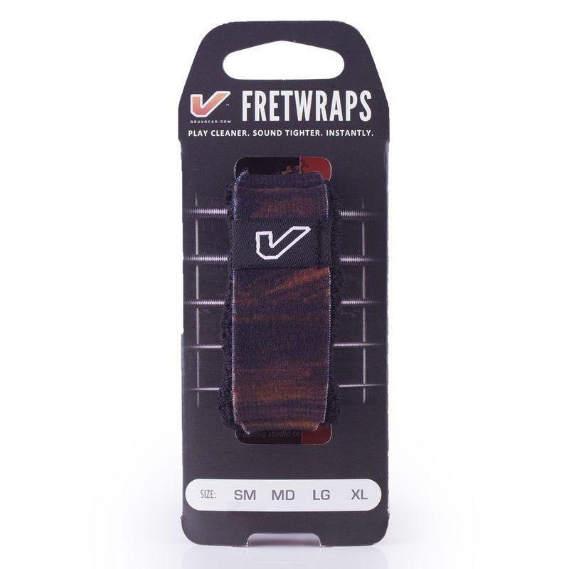 Gruv Gear グルーブギア FretWraps Wood "Walnut" String Muters 1-Pack (Medium)