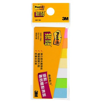 3M 狠黏 七色標籤紙 SSP-7BH