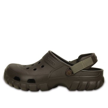 Crocs Minimalistic Wear-Resistant Cozy Sports Unisex Brown Sandals