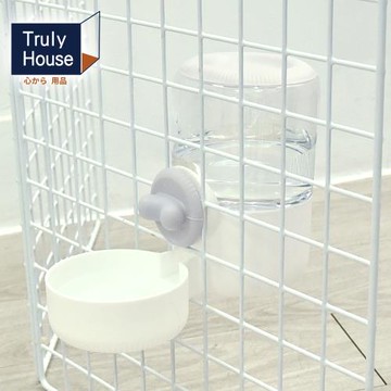 Truly House 白色限定 寵物懸掛式自動飲水機 虹吸款