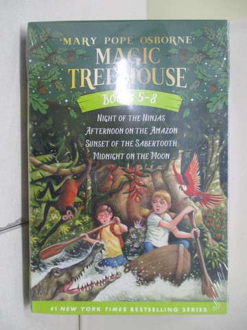 【書寶二手書T1／兒童文學_XY8】Magic Tree House Volumes 5-8_共4本合售_Osborne, Mary Pope