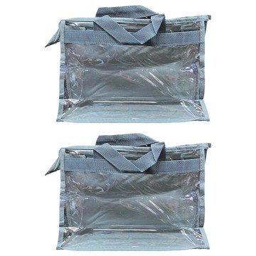 包包防塵袋 透明PVC材質 防水防塵 輕易懸掛  S  2個裝  1組