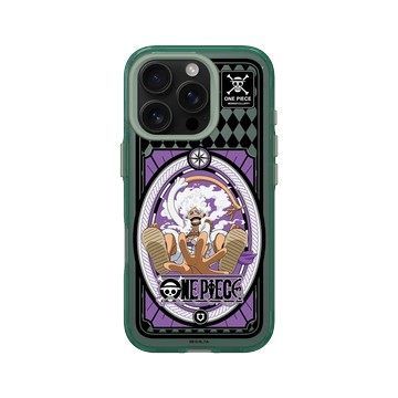 iPhone 16 Pro Clear 憂墨綠 - 航海王 One Piece - Gear 5 - 魯夫覺醒