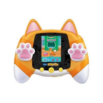 【Vtech】貓咪寵物互動遊戲機(橘)