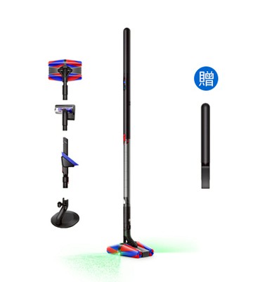 【官網獨家組】Dyson PencilVac™ Fluffycones 鉛筆吸塵器 (雙電池組)