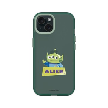 iPhone 15 Clear 憂墨綠 - 迪士尼-玩具總動員 Toy Story - Tin Toy-三眼怪