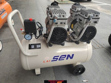 【台灣公司 可開發票】800W*2無油靜音空壓機