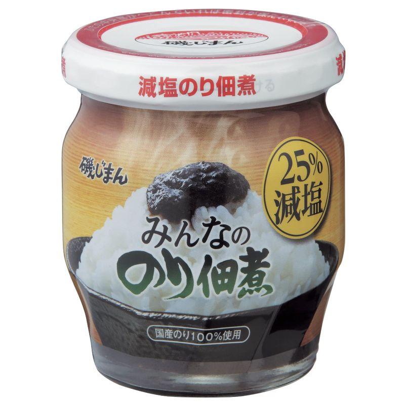 磯じまん みんなののり佃煮25% 減塩 145g ×12個