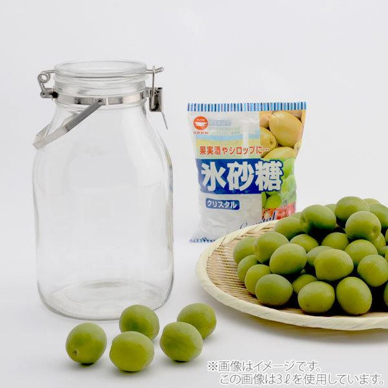 取手付密封びん 2l 保存容器 セラーメイト 星硝 ガラス 梅酒瓶 果実酒瓶 調味料入れ おしゃれ 通販 Lineポイント最大0 5 Get Lineショッピング
