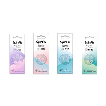 【SpinFit】CP1025矽膠耳塞- 真無線藍牙耳機專用