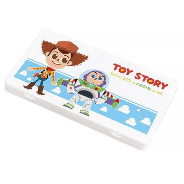 【Disney迪士尼】口罩隨身收納盒-玩具總動員 巴斯胡迪 （18.4x10.4x1.5cm） _廠商直送