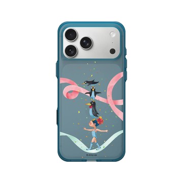 iPhone 17 Pro Max Clear (相機按鈕) 夜幕藍 - 幾米 Jimmy Liao - 我的錯都是大人的錯-人上人