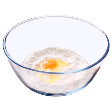 玻璃沙拉碗家用透明碗甜品水果碗和面碗蔬菜水果沙拉碗餡料碗