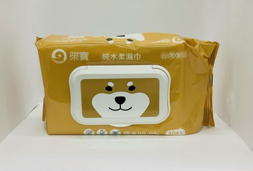 ??實體藥局~柴寶 純水柔濕巾 80枚入（加蓋濕紙巾）