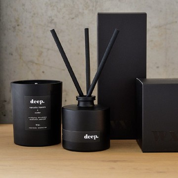 【英國wxy】經典黑擴香-deep.安眠花 & 雪松