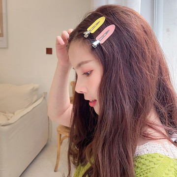 日韓化妝美發無痕發夾女頂夾劉海發卡夾子頭飾碎發邊夾少女鴨嘴夾