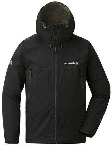├登山樂┤日本 mont-bell Rain Trekker JKT 男款雨衣 黑 # 1128648BK