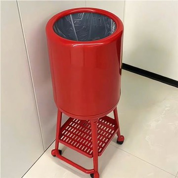 廚房好物免彎腰垃圾桶高腳大容量家用可移動廚余收納桶加厚垃圾筒