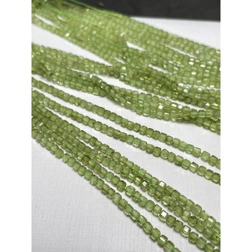 【Rich手作】橄欖石 切角 方塊 條珠 鑽切 切角條珠 半成品 手作設計 水晶材料 散珠 水晶設計款 現貨在台