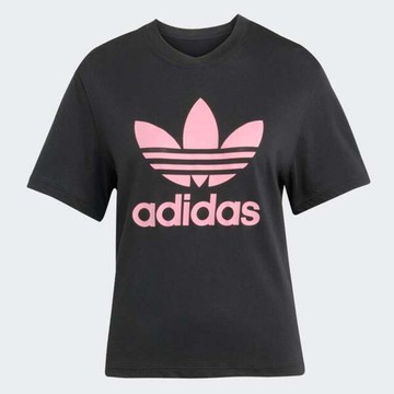 Adidas 愛迪達 Trfl Tee Boxy JV7188 女 T恤 運動上衣 休閒短袖 黑 亞版 透氣