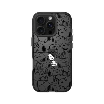 iPhone 16 Pro Clear 酷墨灰 - 史努比 Snoopy - 找我嗎？