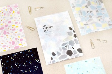 DIY自剪裝飾貼紙(物.偽裝術) - 4入組