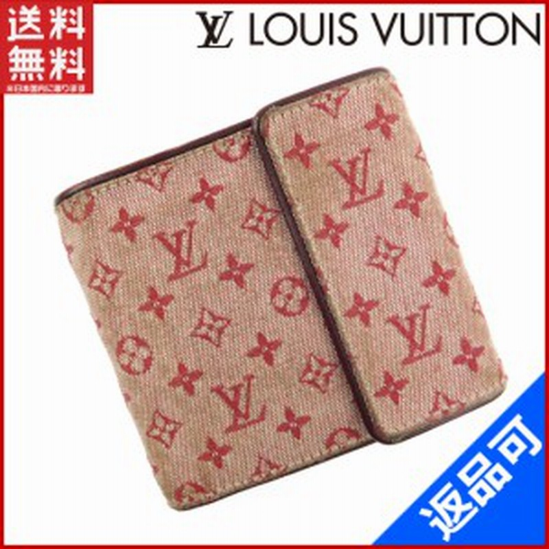 ルイヴィトン 財布 Louis Vuitton 二つ折り財布 二つ折り札入れ チェリー 人気 即納 中古 X 通販 Lineポイント最大1 0 Get Lineショッピング