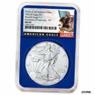 アンティークコイン NGC PCGS American Silver Eagle MS70 Emergency