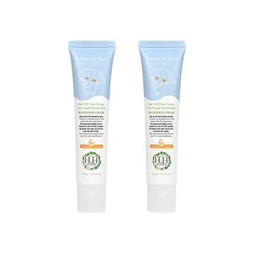 HH寶貝燕麥敏弱全護面霜(40g)2入