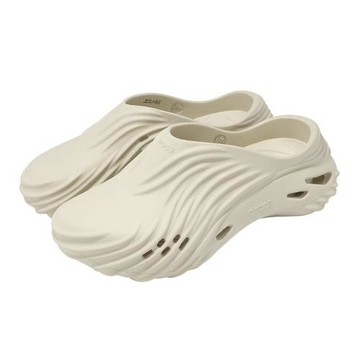 Crocs 涼拖鞋 Echo Wave 男女鞋 波波旋風克駱格 骨白 休閒鞋 洞洞鞋 卡駱馳 2105212Y2