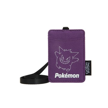 【OUTDOOR】寶可夢Pokemon-夜光耿鬼票卡證件套-紫色 ODGO21A08PL