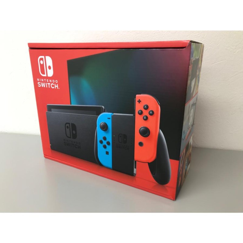 Nintendo Switch Joy-Conネオンブルー新パッケージ 小型