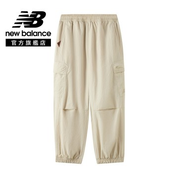【New Balance】 NB 童裝工裝長褲_中性_卡其色_7TG3E07WLBG